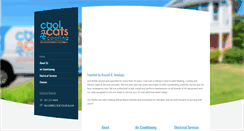 Desktop Screenshot of coolcatscooling.com